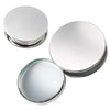 Branded Promotional ROUND MAGNIFIER GLASS in Silver Metal Magnifier From Concept Incentives.