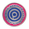 Branded Promotional 20MM STAMPED IRON SOFT ENAMELLED BADGE Badge From Concept Incentives.