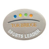 Branded Promotional 40MM STAMPED IRON SOFT ENAMELLED BADGE Badge From Concept Incentives.