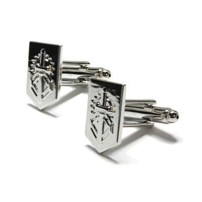 Branded Promotional EMBOSSED CUFF LINKS Cuff Links From Concept Incentives.