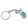 Branded Promotional STAMPED METAL SOFT ENAMEL KEYRING Keyring From Concept Incentives.