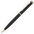 Branded Promotional ENVOY BALL PEN in Black with Gold Gilt Trim Pen From Concept Incentives.