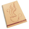Branded Promotional ENVIRO-SMART NATURAL COVER A4 SPIRAL WIRO BOUND NOTE PAD Note Pad From Concept Incentives.