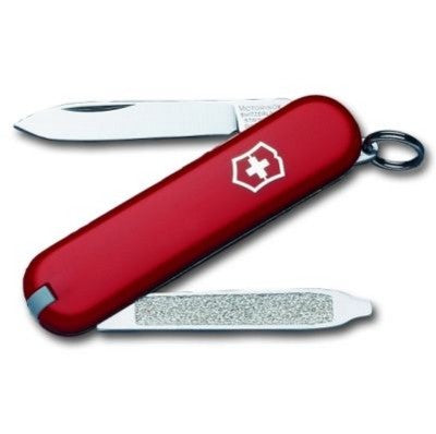 Branded Promotional VICTORINOX ESCORT SWISS ARMY KNIFE Knife From Concept Incentives.