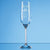 Branded Promotional 2 CRYSTAL CHAMPAGNE FLUTES with Diamante Filled Stems in Satin Lined Gift Box Champagne Flute From Concept Incentives.