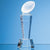 Branded Promotional 18CM OPTICAL CRYSTAL RUGBY BALL COLUMN AWARD Award From Concept Incentives.