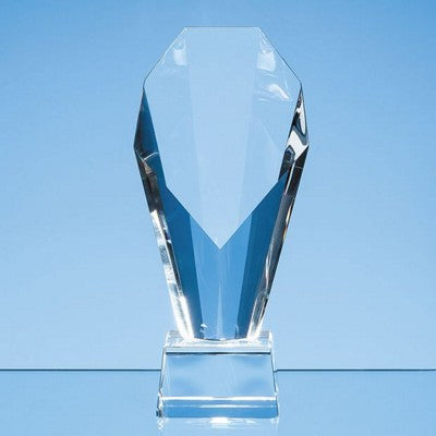 Branded Promotional OPTICAL CRYSTAL MOUNTED DIAMOND AWARD Award From Concept Incentives.