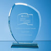 Branded Promotional JADE GLASS AUTUMN LEAF AWARD Award From Concept Incentives.