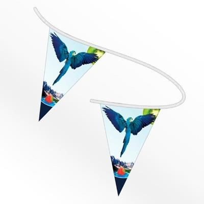 Branded Promotional EVENT POLYESTER BUNTING Bunting From Concept Incentives.