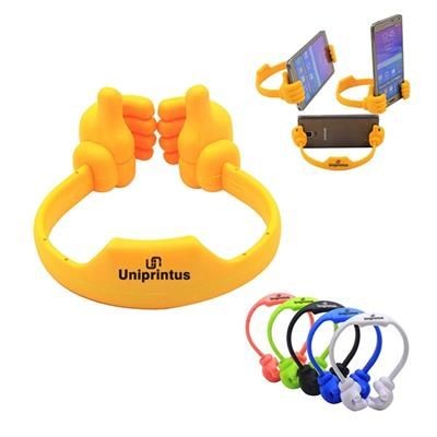 Branded Promotional THUMBS UP PHONE TABLET HOLDER Technology From Concept Incentives.