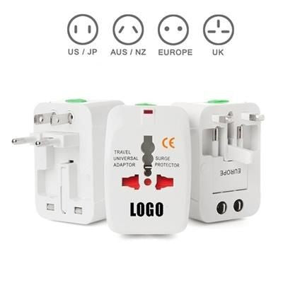 Branded Promotional UNIVERSAL PLUG ADAPTER Technology From Concept Incentives.
