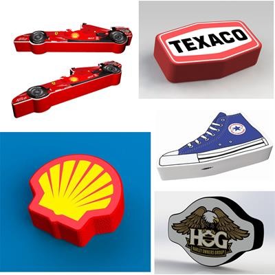 Branded Promotional BESPOKE SHAPE COMPRESSED TEE SHIRT Tee Shirt From Concept Incentives.