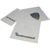 Branded Promotional DISPOSABLE HEADREST COVER in White Headrest Cover From Concept Incentives.