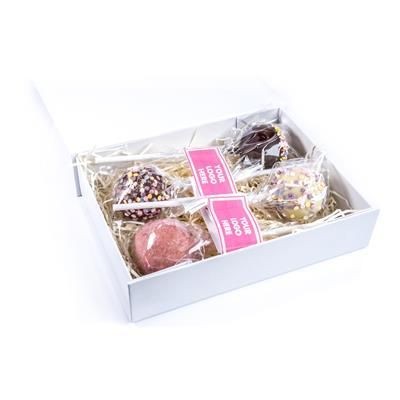 Branded Promotional BRANDED CAKE POP GIFT BOX Cake From Concept Incentives.
