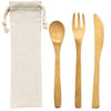 Branded Promotional ECO TO GO TRAVEL CUTLERY Cutlery Set From Concept Incentives.