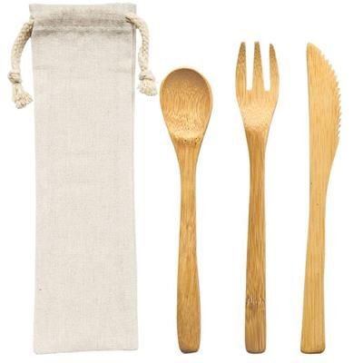Branded Promotional ECO TO GO TRAVEL CUTLERY Cutlery Set From Concept Incentives.