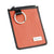 Branded Promotional FERRAGHINI PRIVATE WALLET KEYRING in Orange Purse From Concept Incentives.