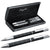 Branded Promotional FERRAGHINI METAL WRITING SET in Black Pen Set From Concept Incentives.