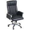 Branded Promotional FERRAGHINI OFFICE CHAIR with Broad Arm Rest in Black Chair From Concept Incentives.