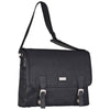 Branded Promotional FERRAGHINI LAPTOP BAG in Black Bag From Concept Incentives.