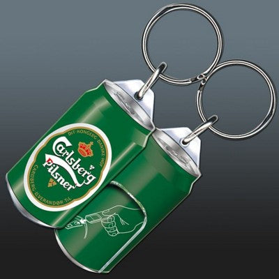 Branded Promotional HIGH QUALITY ACRYLIC KEYRING with Ring Pull Can Opener Ring Pull Opener From Concept Incentives.