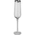 Branded Promotional SET OF 6 CRYSTAL CHAMPAGNE GLASS MOUTH-BLOWN & DISHWASHER SAFE Champagne Flute From Concept Incentives.