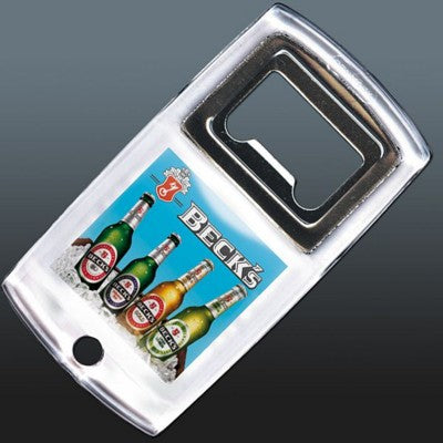 Branded Promotional ACRYLIC BOTTLE OPENER Bottle Opener From Concept Incentives.