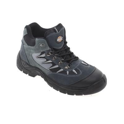 Branded Promotional DICKIES STORM SUPER SAFETY HIKER BOOT in Grey & Black Boots From Concept Incentives.
