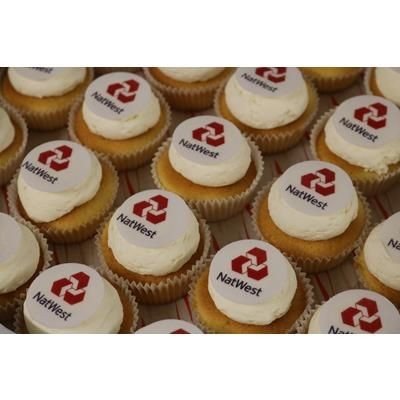 Branded Promotional FAIRY SIZE BRANDED VALUE CUPCAKE Cake From Concept Incentives.