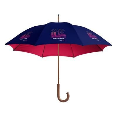 Branded Promotional FASHION DOUBLE CANOPY UMBRELLA Umbrella From Concept Incentives.