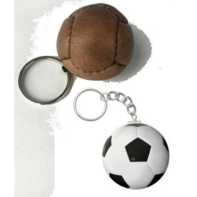 Branded Promotional FOOTBALL KEYRING Keyring From Concept Incentives.