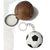 Branded Promotional FOOTBALL KEYRING Keyring From Concept Incentives.