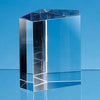 Branded Promotional 9CM OPTICAL CRYSTAL IRREGULAR PENTAGON AWARD Award From Concept Incentives.