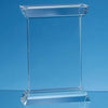 Branded Promotional 23CM OPTICAL CRYSTAL PORTUNUS MOUNTED RECTANGULAR AWARD Award From Concept Incentives.