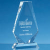 Branded Promotional 17CM OPTICAL CRYSTAL CROPPED ICEBERG AWARD Award From Concept Incentives.