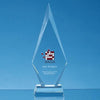 Branded Promotional 25CM OPTICAL CRYSTAL KOVEL PEAK AWARD Award From Concept Incentives.