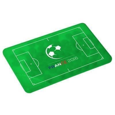 Branded Promotional FOOTBALL CREDIT CARD MINTS DISPENSER Mints From Concept Incentives.