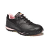 Branded Promotional DICKIES OHIO LADIES SAFETY TRAINERS in Black & Pink Shoes From Concept Incentives.