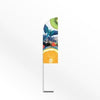 Branded Promotional LARGE FEATHER FLAG BANNER with Car Base Feather Flag From Concept Incentives.