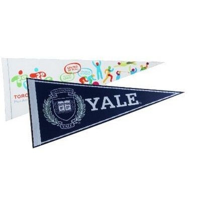 Branded Promotional SILKSCREENED FELT PENNANT Pennant From Concept Incentives.