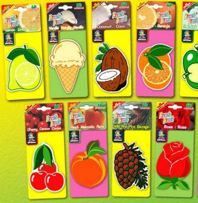 Branded Promotional FRESH FRUIT CAR AIR FRESHENER Air Freshener From Concept Incentives.