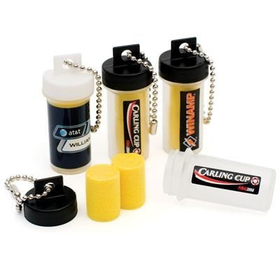 Branded Promotional 3M EARPLUGS in Case Ear Plugs From Concept Incentives.