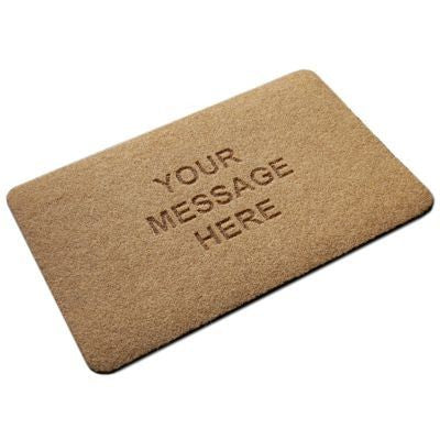 Branded Promotional PERSONALISED BRANDED BRUSH MAT Mat From Concept Incentives.