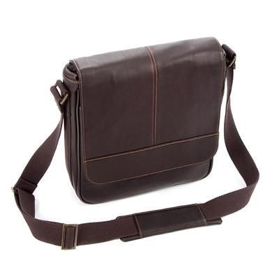 Branded Promotional FALCON COLOMBIAN LEATHER 10 INCH IPAD TABLET BAG in Brown iPad From Concept Incentives.