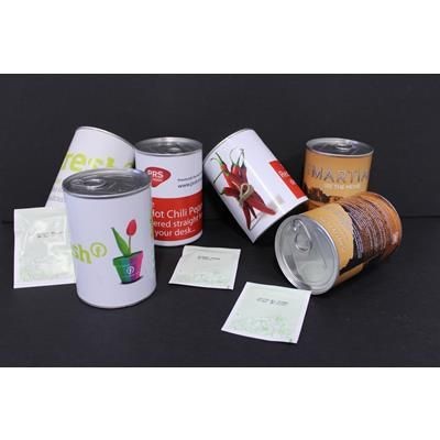 Branded Promotional FLOWERS in Can Seeds From Concept Incentives.