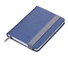 Branded Promotional TROIKA SLIM PAD NOTE PAD DIN A6 in Blue Jotter From Concept Incentives.