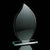 Branded Promotional FLAME JADE GREEN AWARD Award From Concept Incentives.