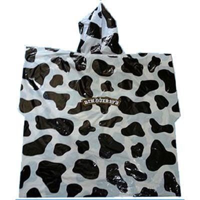 Branded Promotional FULL COLOUR PRINTED RAIN PONCHO Poncho From Concept Incentives.