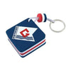 Branded Promotional SQUARE SHAPE EVA KEYRING CHAIN Keyring From Concept Incentives.