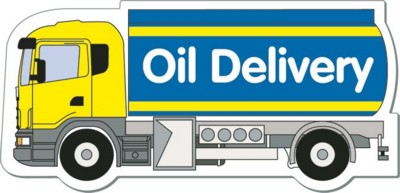 Branded Promotional TANKER LORRY SHAPE FRIDGE MAGNET Fridge Magnet From Concept Incentives.